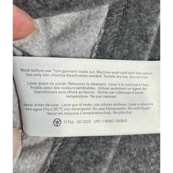 NWT Oshkosh b'gosh SZ 10 Red/Grey Long Sleeve Sweatshirt 1/4 Zip Boys - Picture 10 of 11